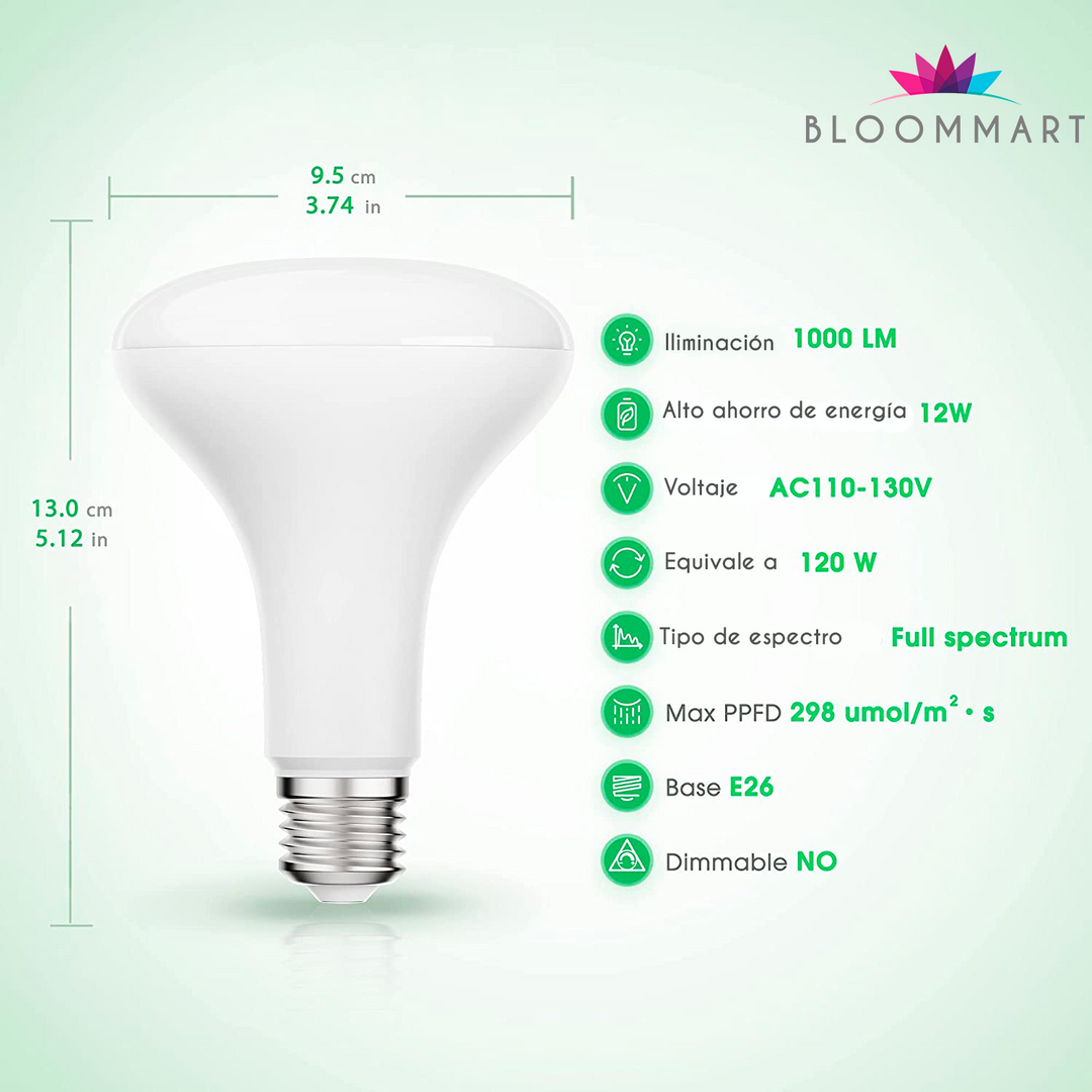 Bombilla LED 11W Espectro completo - Equivalente a 25W