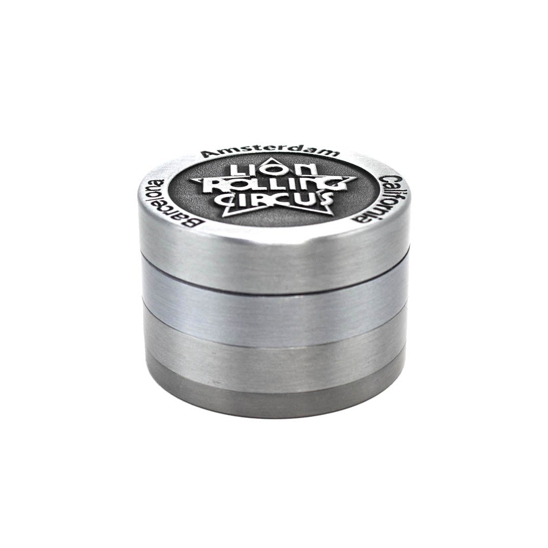 Grinder metálico de 4 piezas Lion Rolling Circus